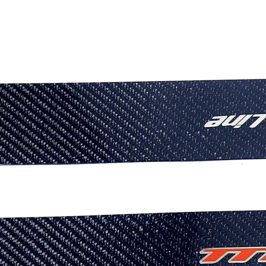 100% Carbon Fiber Door Sill Guard Plate Trim for Maserati GranTurismo GC 2008-19
