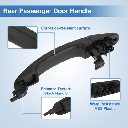 Exterior Rear Passenger Door Handle for Ford Transit 150 (2015-2024)