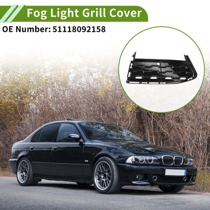 Front Right Fog Light Grill for BMW 7 Series (2015-2020) - 1 x Black