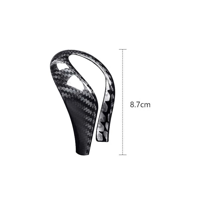 Real Carbon Fiber Gear Shift Knob Cover Trim fit for Infiniti Q50 Q60 2014-2020