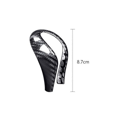 Real Carbon Fiber Gear Shift Knob Cover Trim fit for Infiniti Q50 Q60 2014-2020