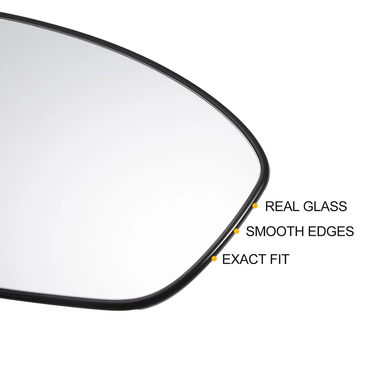 Right Side Mirror Glass w/ Backing Plate for Nissan Sentra (2020-2021)