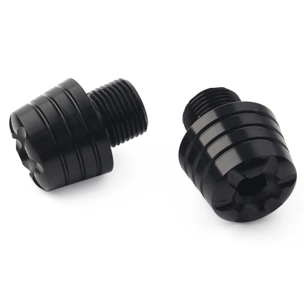 Ducati Panigale 899 959 1199 1299 Handle Bar End Grip Caps Plugs (2013-2019)