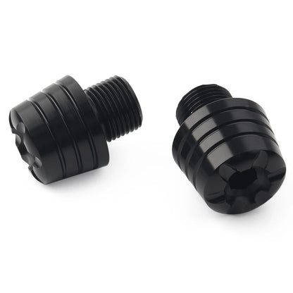 Ducati Panigale 899 959 1199 1299 Handle Bar End Grip Caps Plugs (2013-2019)