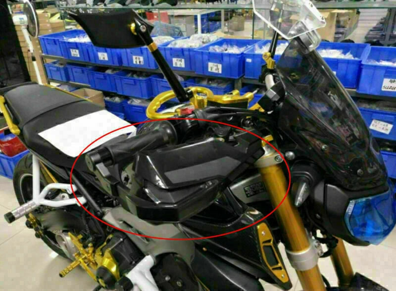 Handguard Kit for Yamaha MT-07/MT-09, Kawasaki Z650/Z800 (2014-2023)