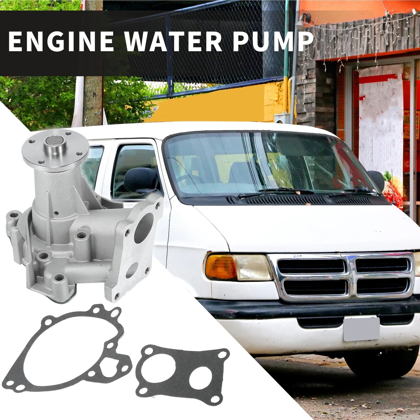Water Pump for Dodge H100 Gasket Kit (2006-2013)
