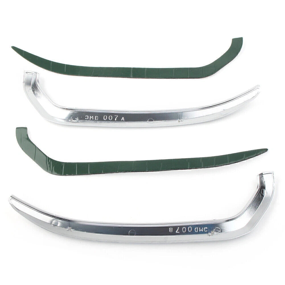 Matte Chrome Vertical Vent Trim for Honda Goldwing GL1800 (2018-2020)