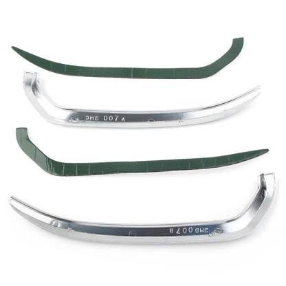 Matte Chrome Vertical Vent Trim for Honda Goldwing GL1800 (2018-2020)