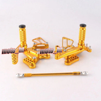 CNC Rear Sets Footrests for Kawasaki Ninja ZX6R (2009-2014)