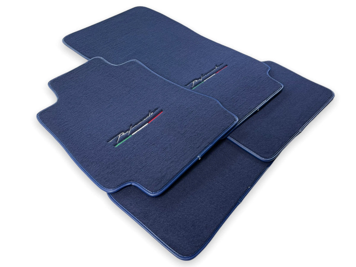 Floor Mats for Alfa Romeo Alfa GT 2 x (2004-2010) Tailored Dark Blue