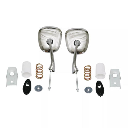 Chrome Fender Mirrors for Datsun Bluebird 510-910 180B 200B 1966-1977