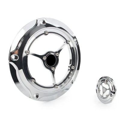 Clarity Derby & Timer Timing Covers for Harley Touring Chrome 2016-2023