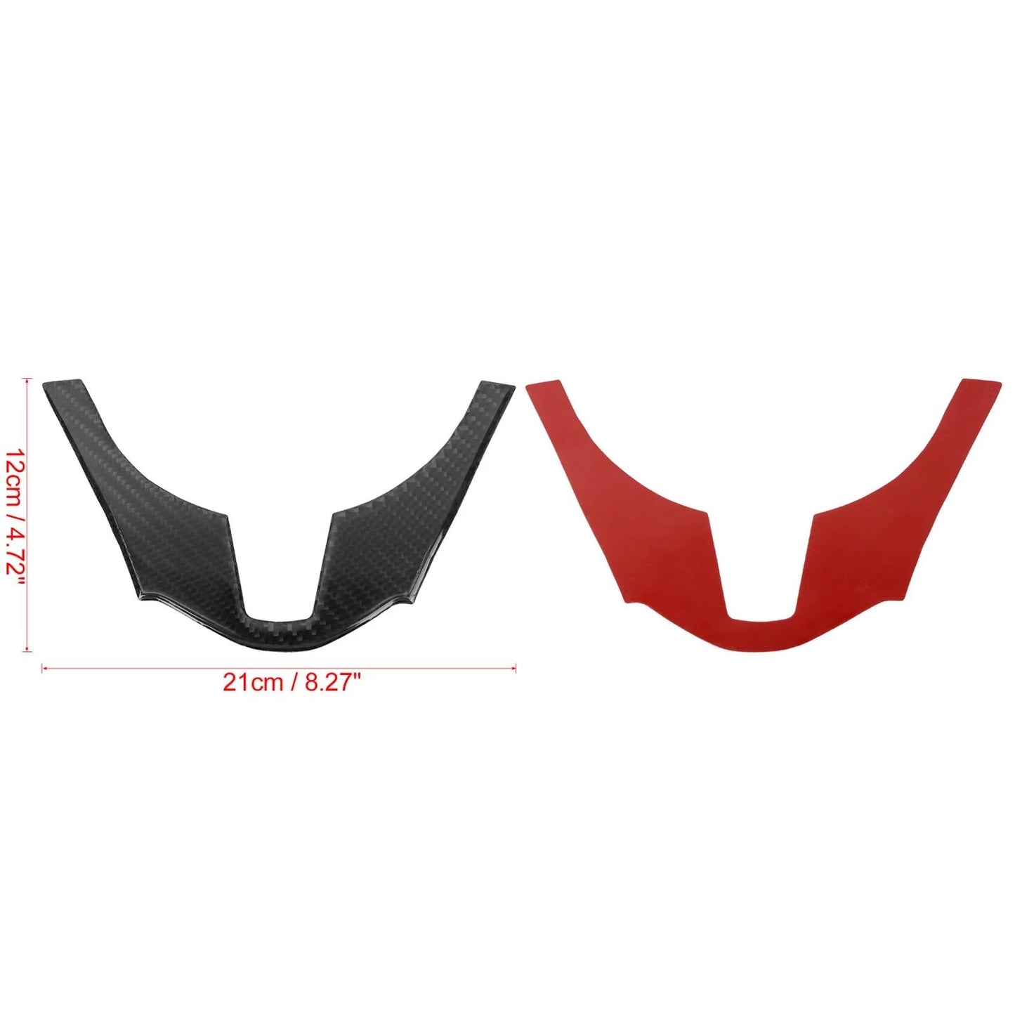 Carbon Fiber Steering Wheel Trim Cover for Mazda 3 (2014-2016)