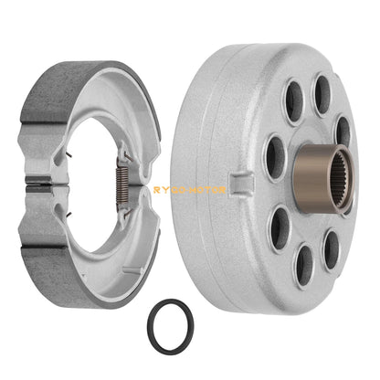 Rear Brake Drum Hub Shoes Kit for Honda Fourtrax 300 (1988–2000)