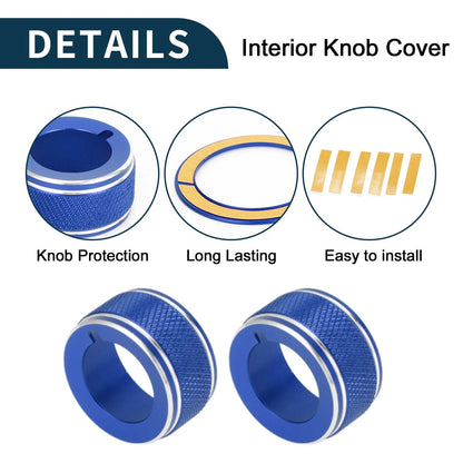 Engine Start Mirror Switch Knob Cover for Subaru WRX (2022-2023) - 4 Pcs