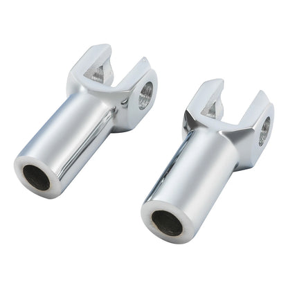 Passenger Foot Peg Support Mount Holder Clevis Kit for Harley Softail (2000-2006)
