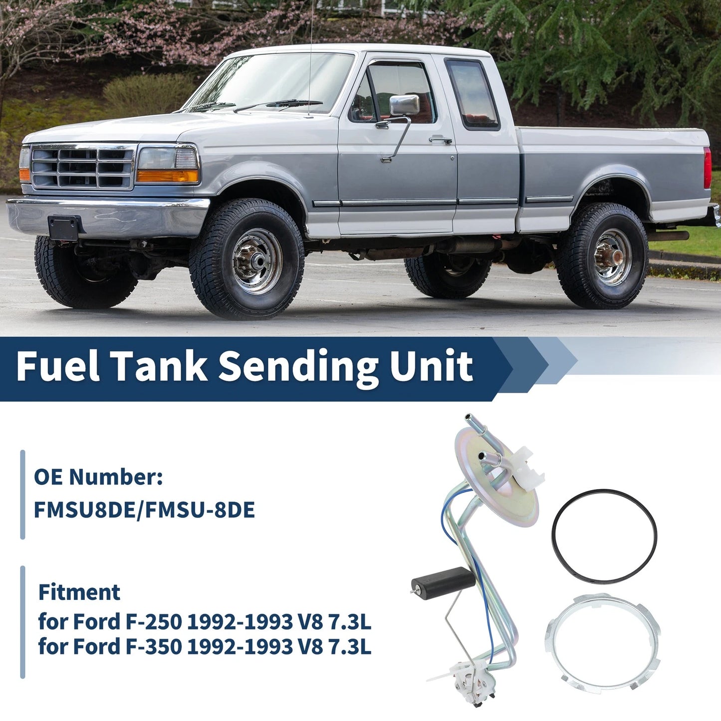 Fuel Pump Tank Sending Unit for Ford F-250 F-350 7.3L (1992-1993)