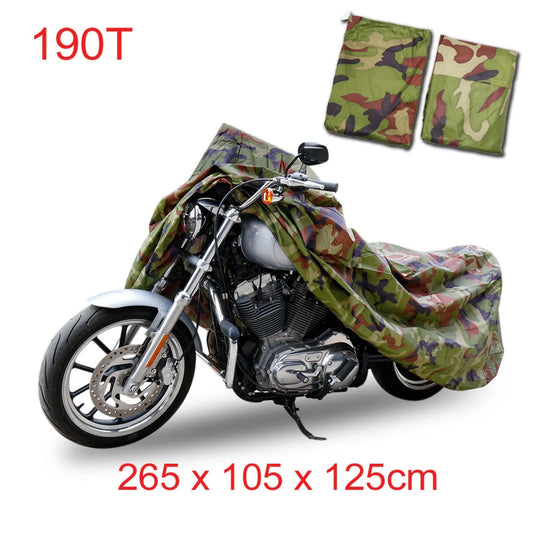 Motorcycle Cover / XXL / Rain Dust Camouflage Waterproof for Motorcycle