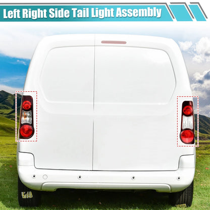 Tail Light Lens for Peugeot Partner (2008-2018)