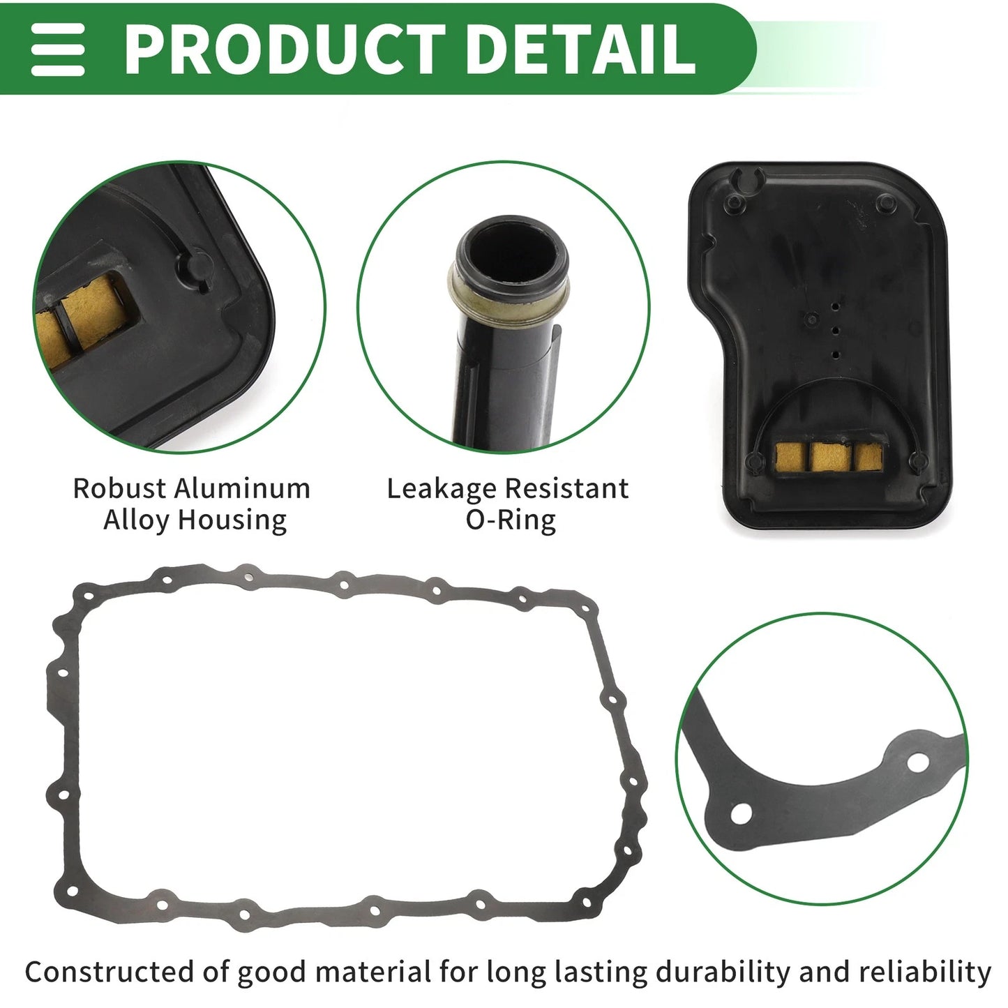 Automatic Transmission Filter Kit for Cadillac Escalade (2009 - 2013)