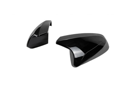 Glossy Black Ox Horn Rearview Mirror Side Lid Cover Trim for Lexus RX (2016-2022)