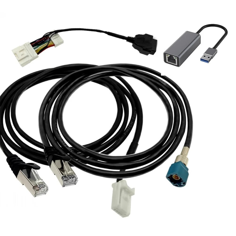 Diagnostic Programming Cable + Adapter Tool for Tesla Model 3/Y and Model S/X