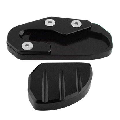 Kickstand Enlarger Pad Side Stand Plate Black for Honda PCX160 (2025)