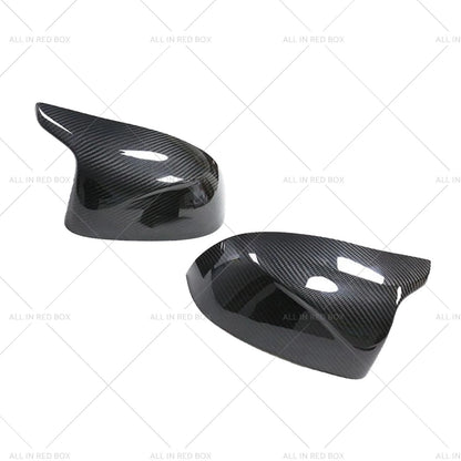 Carbon Fiber Side Mirror Caps for BMW F97 X3M F98 X4M F95 X5M F96 X6M (2019-2023)
