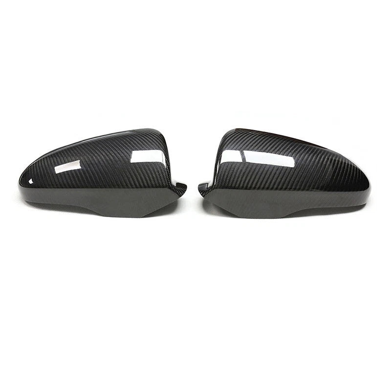 Real Carbon Fiber Side Rearview Mirror Cover Caps For BMW M5 F10 2012-2018