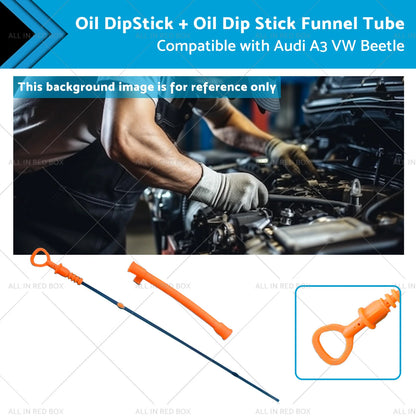 Oil Dipstick & Funnel Tube for VW Beetle, Audi A3 (1998-2010)