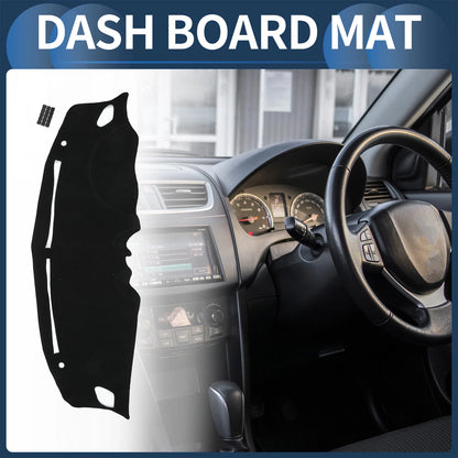 Dashboard Cover Mat for Suzuki Swift ZC33S 2018-2024 Black 1 Set
