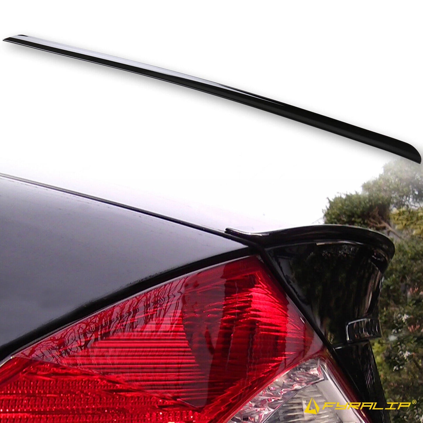 Black Boot Lip Spoiler for MB CLS W219 (2006-2010)