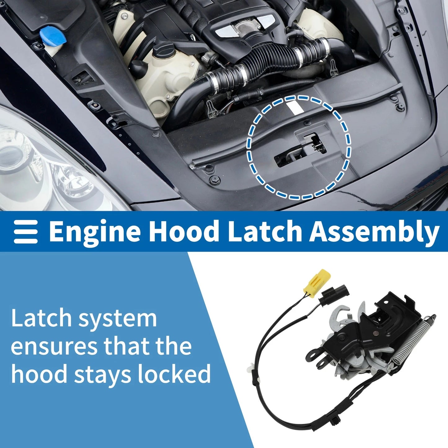 Hood Latch Assembly for BMW 5 Touring G31 (2017-2023) 1 x Pcs