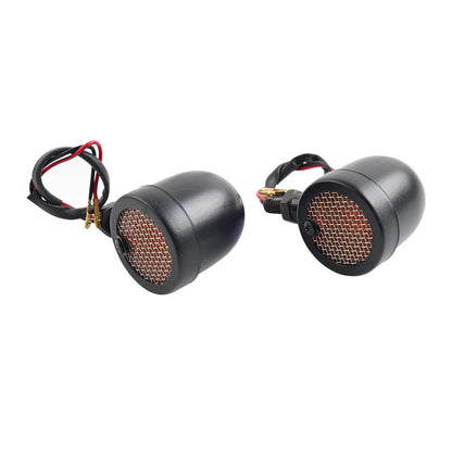 Retro Grill Flasher Bulb Turn Signal Lamp for Kawasaki Harley
