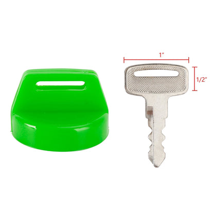 5 x Key Covers Green for Polaris Scrambler, Sportsman, Ranger, RZR (2007-2023)