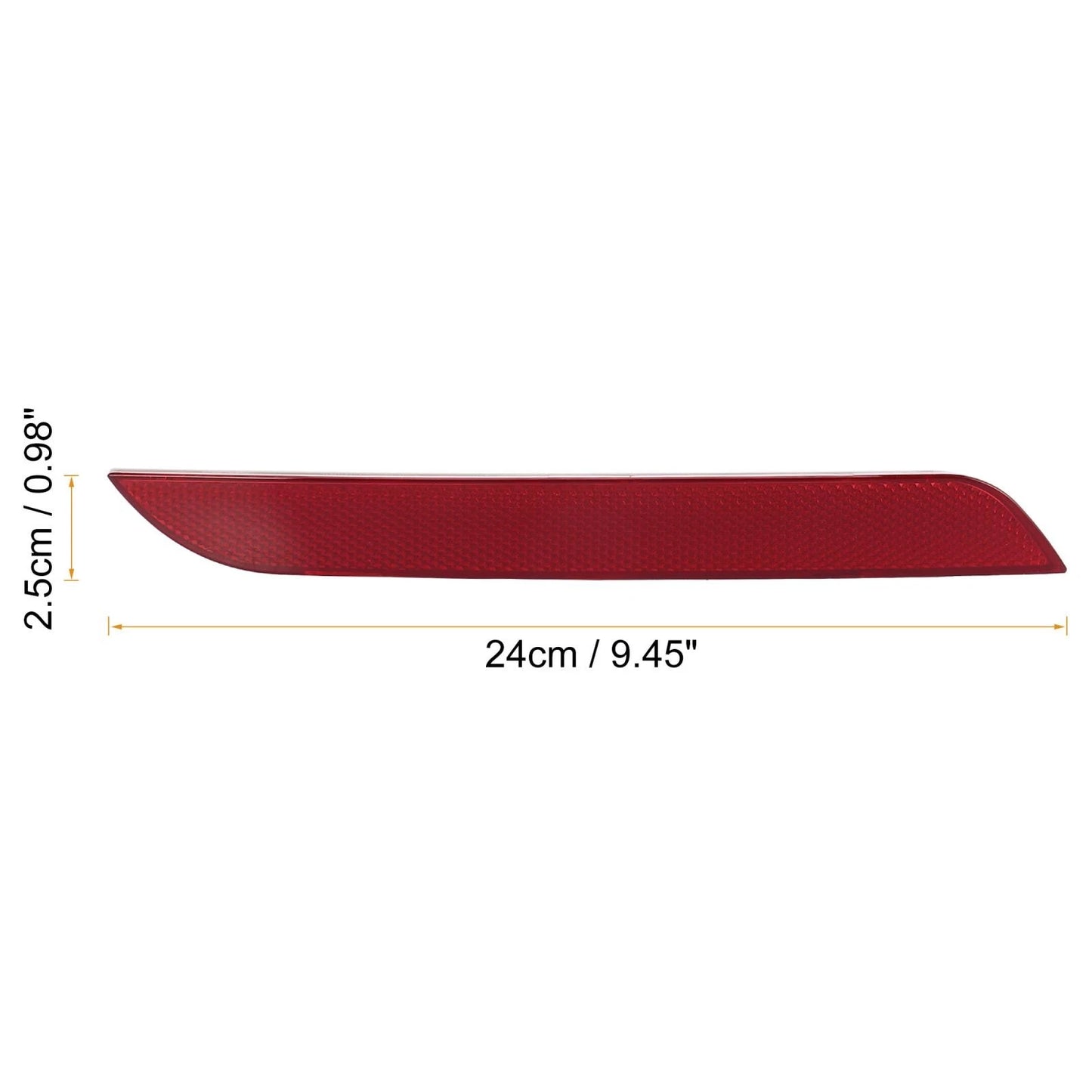 Rear Bumper Reflectors 2 x for BMW 550i (2006-2010)