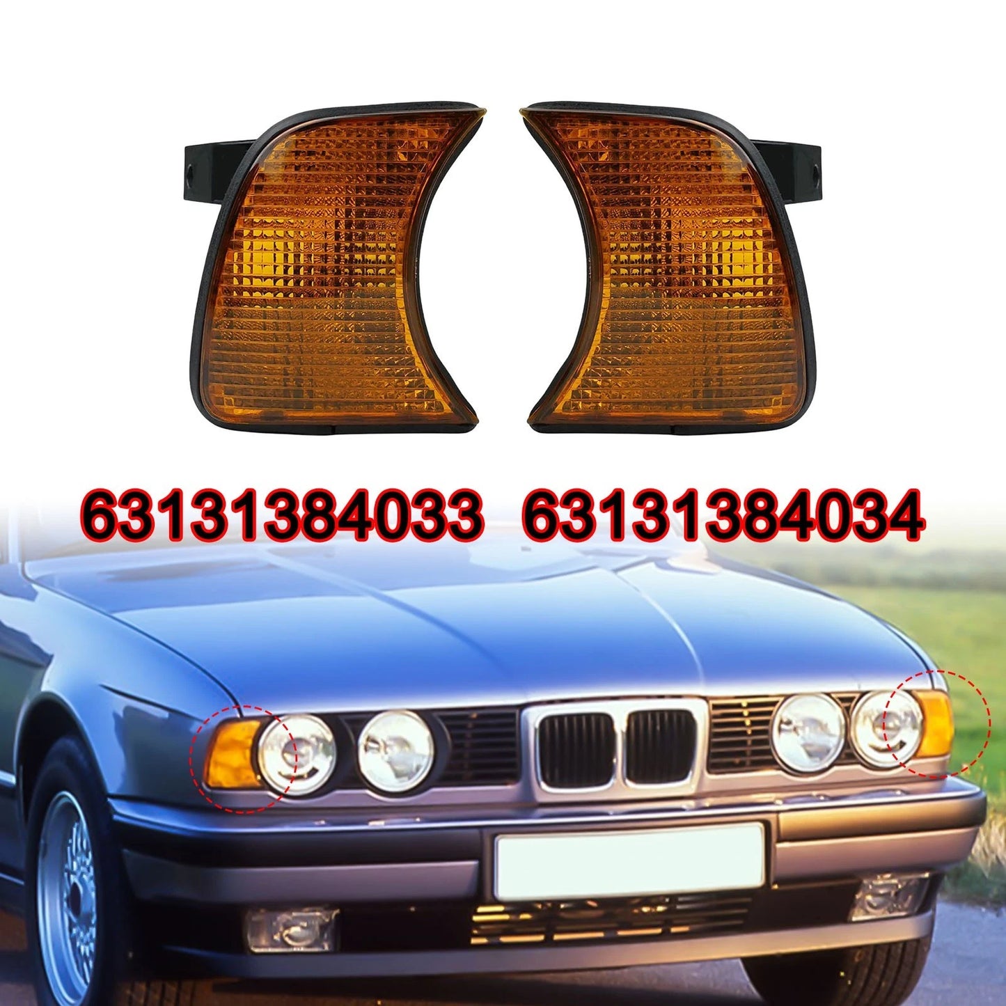 Turn Signal Lights for BMW 5 Series (1989–1995)
