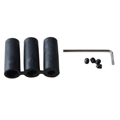 Universal Black Leather Manual Car Gear Shift Knob for Various Models