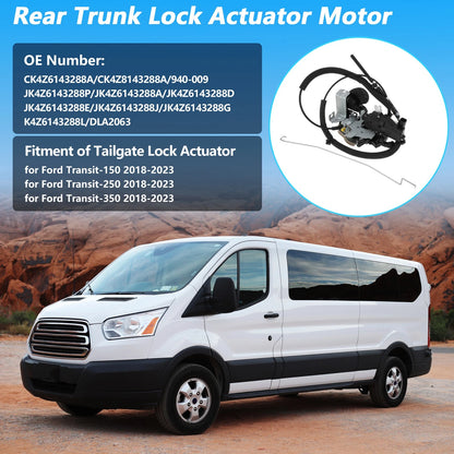 Tailgate Lock Actuator for Ford Transit 150 250 350 (2018-2023)