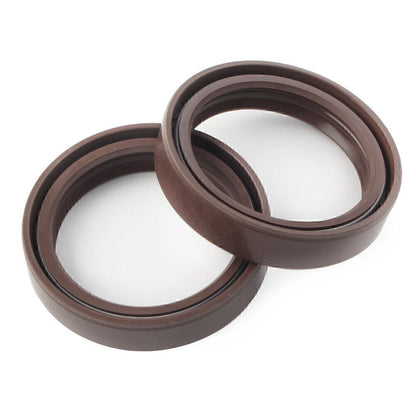 2 x 43X54MM Front Fork Damper Shock Absorber Oil Seal for Motorcycle