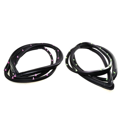 Front Door Weatherstrip Set for Toyota Land Cruiser FJ80 FZJ80 HDJ81 HZJ81 1990-1997