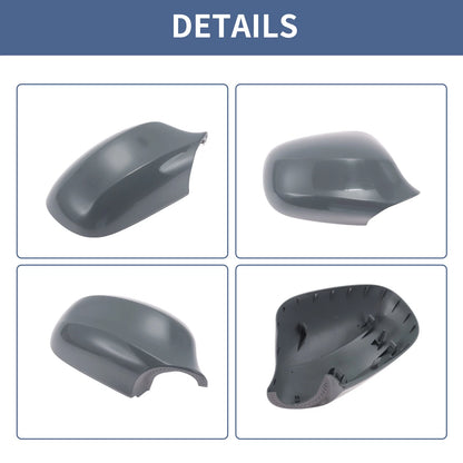 Right Passenger Side Mirror Cover Cap Grey for BMW 3 Series E90/E91 (2005-2012)