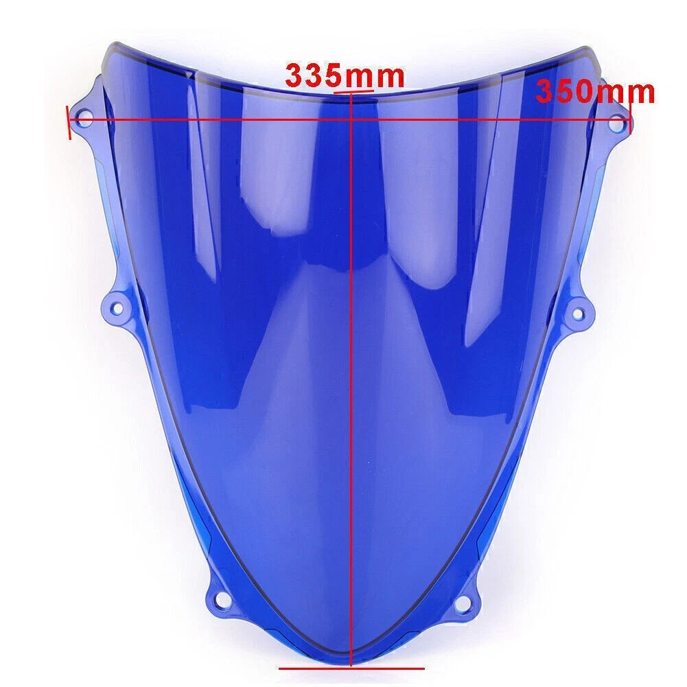Blue Windshield for Suzuki GSXR1000 2009-2016 Windproof