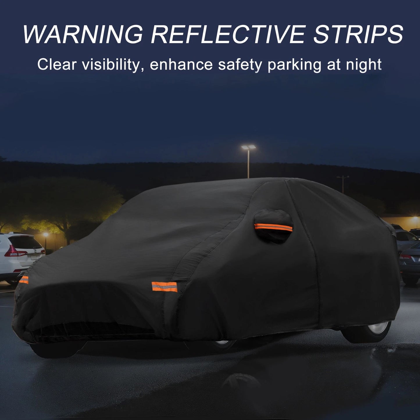 Waterproof Aluminum Film Car Cover for Kia K5 (2021-2023)