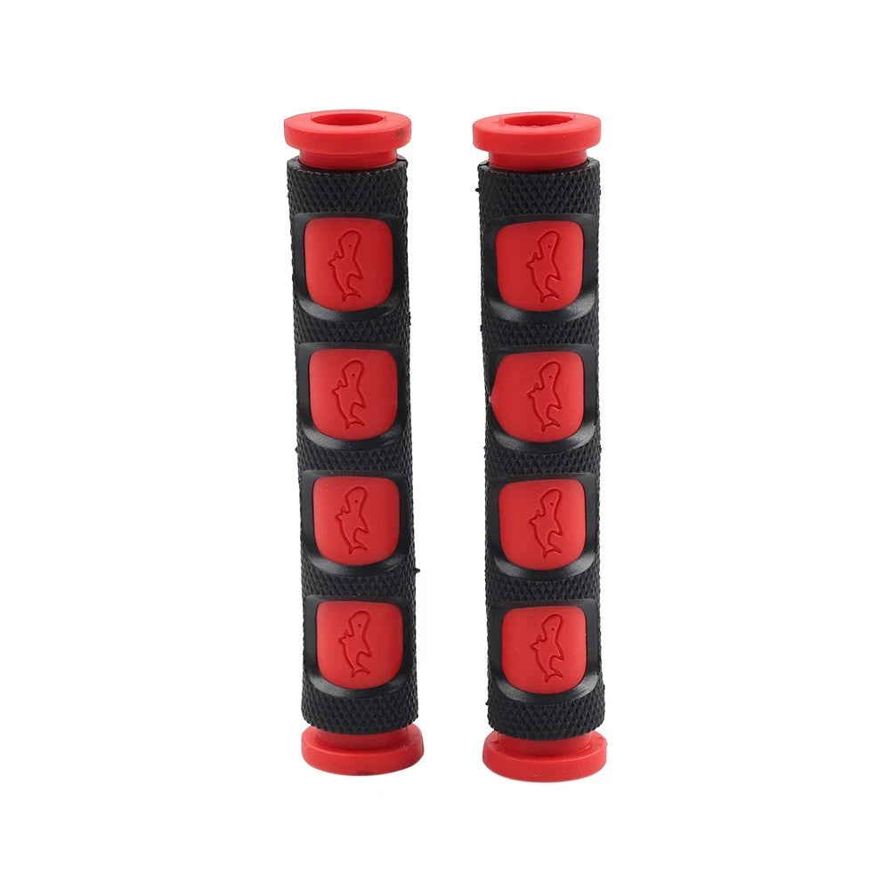 Red Rubber Sleeve Cover for Universal Motorcycle Brake Clutch Handle Grips