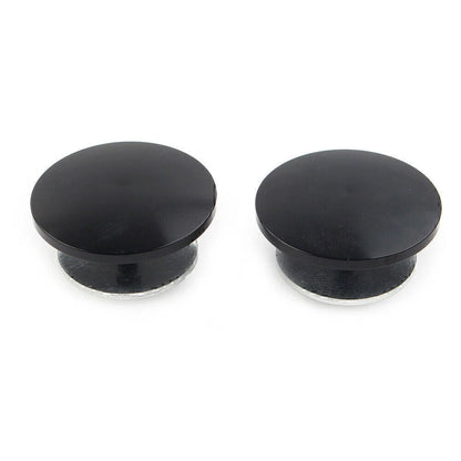 Black Aluminum Inner Fairing Mirror Plugs for Harley Street Glide Trike (2009-2023)