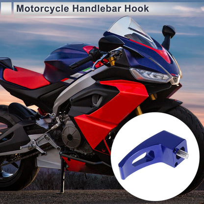 Rectangular Slot Aluminum Alloy Motorcycle Hanging Hook 1 Set 61mm for Motorcycle