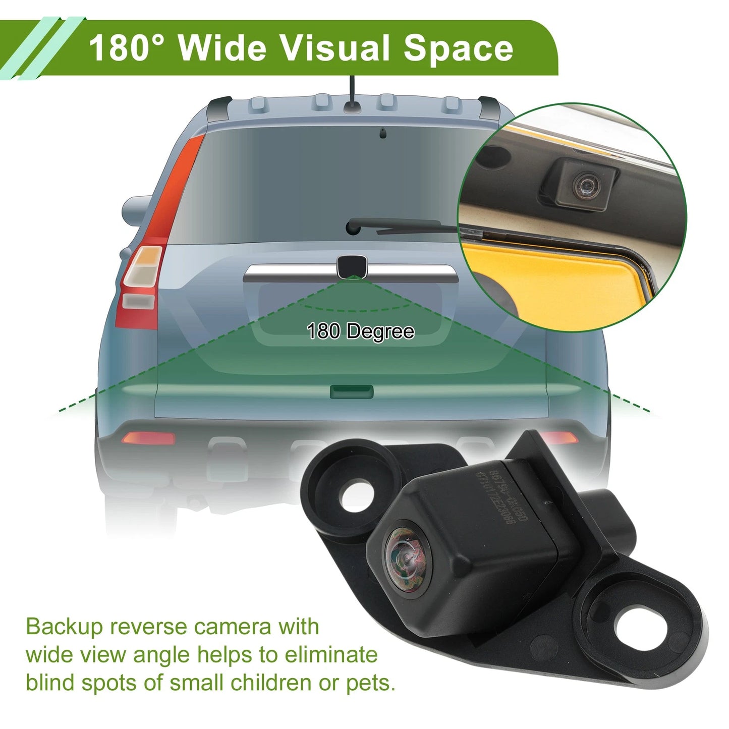 Rear View Backup Camera for Toyota HILUX (2021-2024)