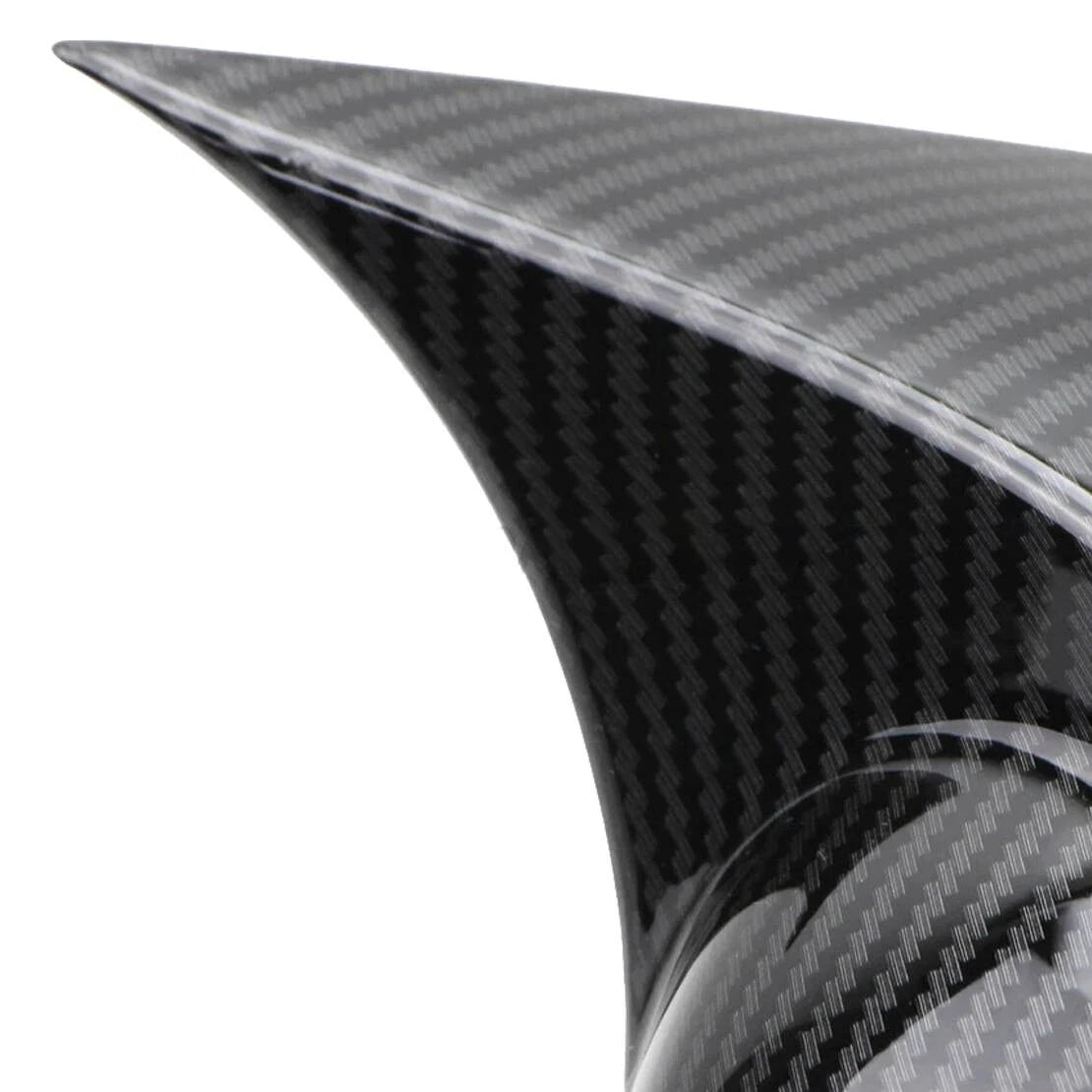 Carbon Fiber M3 Style Left Door Wing Mirror Cover for Ford Fiesta