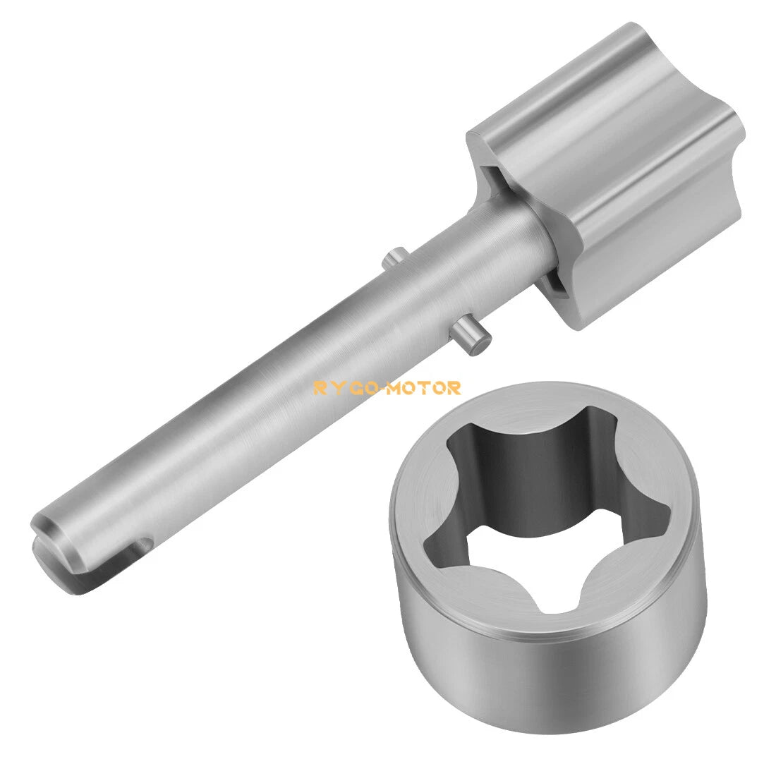 Engine Oil Pump Scavenge Rotor Shaft for Kawasaki KFX450R KX450F